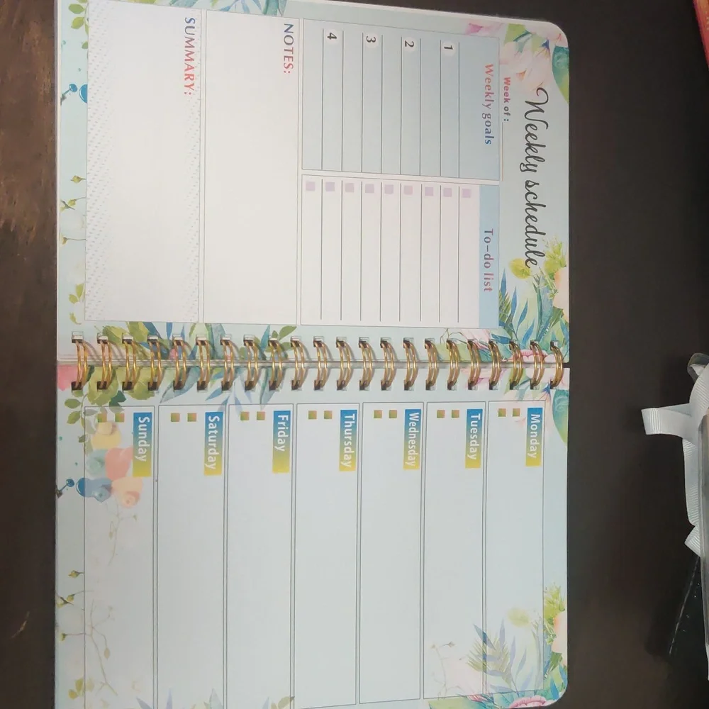 Weekly Planner (undated)